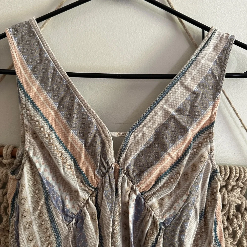 Millibon USA Sz S Aztec Color Sundress Or Tunic - Picture 5 of 5
